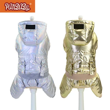 

Pet Coat Autumn Winter Warm Thickening Space Cotton Large Pocket Clothes For Small Medium Dogs S-XXL