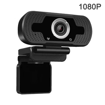 

HD 1080P Webcam Mini Computer PC WebCamera with Microphone Rotatable Cameras for Live Broadcast Video Calling Conference Work