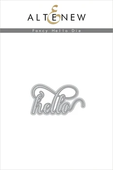 

2020 Hello letter and background Metal Cutting Dies Stencils For DIY Scrapbooking Album Paper Card Decorative Craft