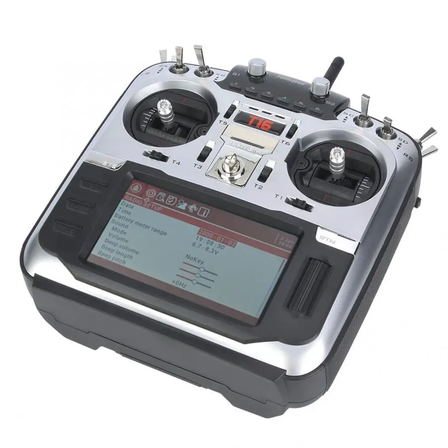 

Jumper T16 2.4G 16CH Open Source Multi-protocol Radio Transmitter w/ JP4-in-1 RF Module Compatible OpenTX W R1 R8 Receiver
