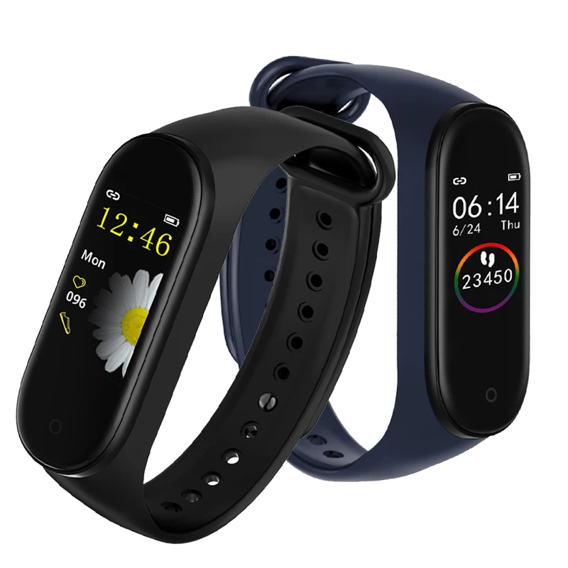 

M4 Smart Band M4 Fitness Tracker Watch Sport Bracelet Heart Rate Blood Pressure Smartband Monitor Health Wristband Pedometer