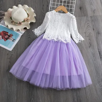 

Summer girl dress casual baby kids clothes girl dress lace wedding dress baby girl 3 to 8 years old children's clothing Clothes