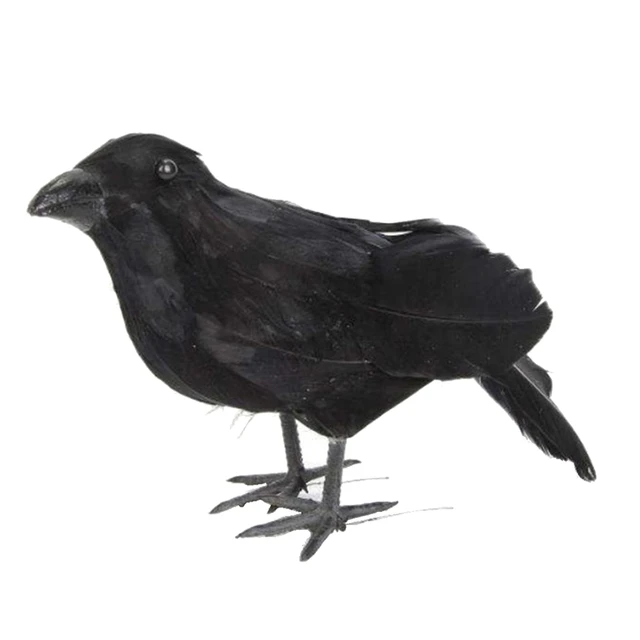 リアルな黒泡カラス写真の小道具庭かかし屋外害虫駆除 Aliexpress Mobile