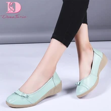 Doratasia/Коллекция года; большой размер 45; много цветов; водонепроницаемые мокасины из натуральной кожи; сезон весна; удобная Офисная Женская Повседневная обувь; женская обувь на плоской подошве