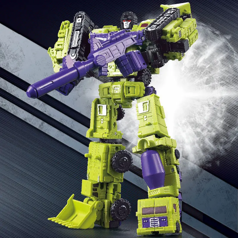 

Wei jiang Transformation Toy Jingang Luba Hercules Small Lishen G1 Engineering Vehicle Fit Robot