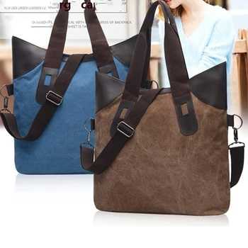 

Solid Color Canvas Bag For Man Casual Fresh Fashion Wild large-capacity Handbags Available In A Variety Of Colors
