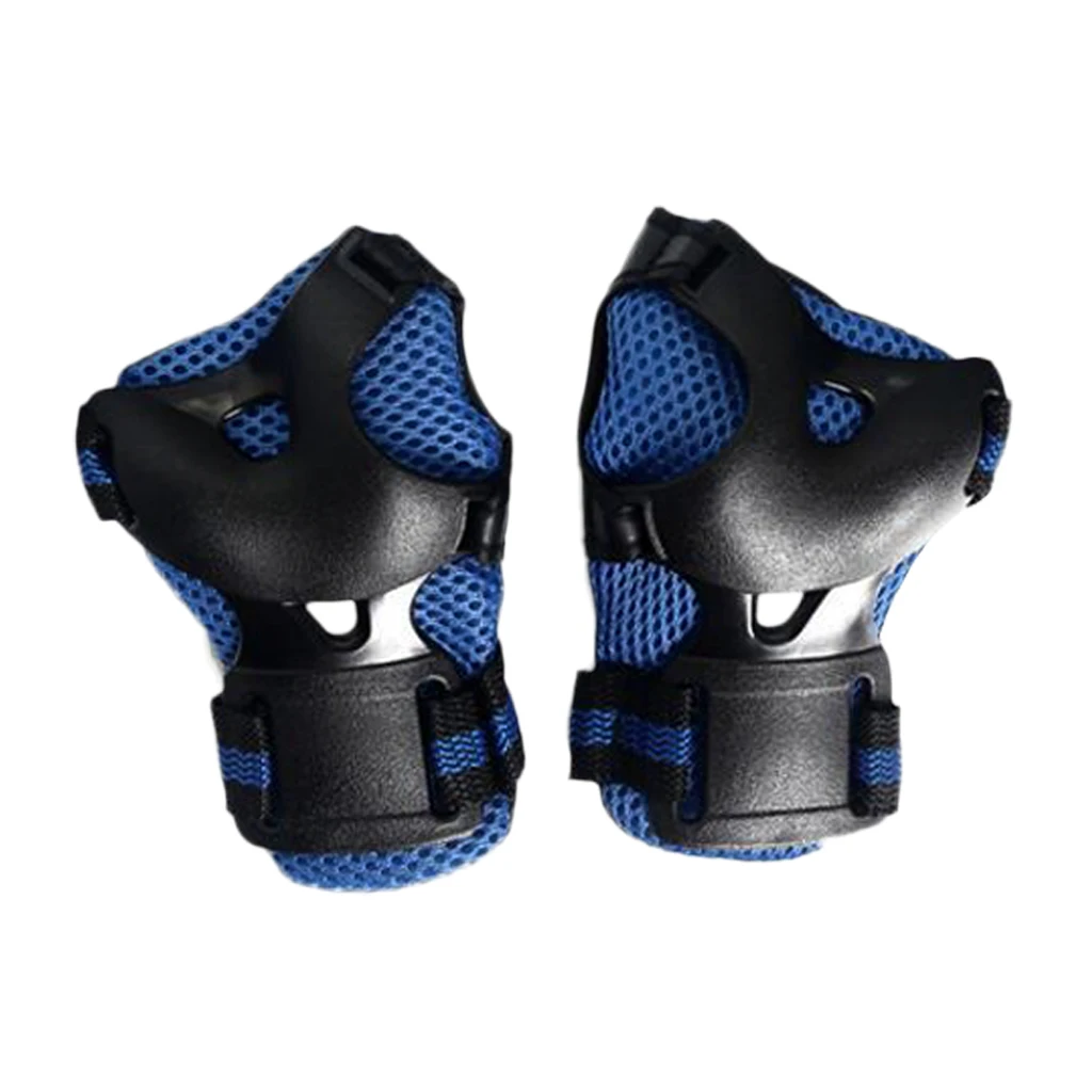 6 Pcs Kid Child Roller Skating Bicycle Bike Knee Wrist Elbow Pad Sets - 6 colors to choose