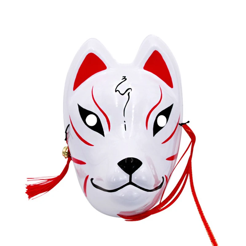 Anime Demon Slayer Kabuki Kitsune Cosplay Fox Cat Mask
