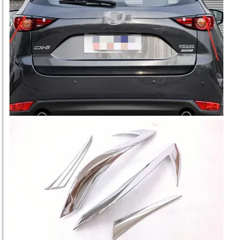 

Car Accessories Front Fog light Fog Lamp Lower Eyebrow Cover Trim For Mazda CX-5 CX5 2017 Car styling