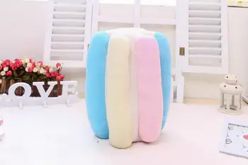 

3D Design Emulation Cotton Candy Decorative Cushions Throw Pillows For Sofa Home Decor Shop Hotel Used Birthday Present