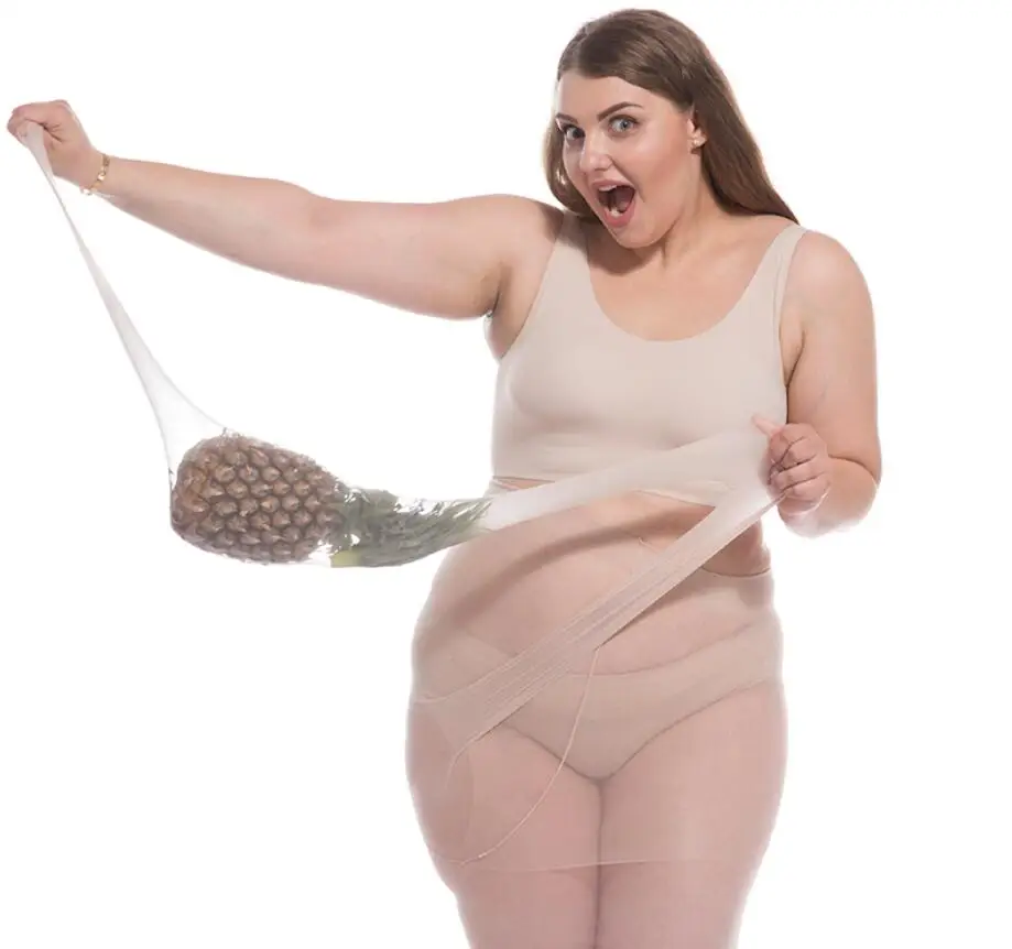 Plus Size Women's Ultra-Thin Pantyhose | Solid Breathable Sexy Nylon Tights image 3