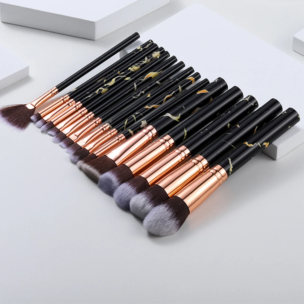 Get This Makeup-Brushes-Set Foundation-Powder Edge-Control-Brush Cosmetic Marble Eye-Shadow Beauty 1zWXLmDxB
