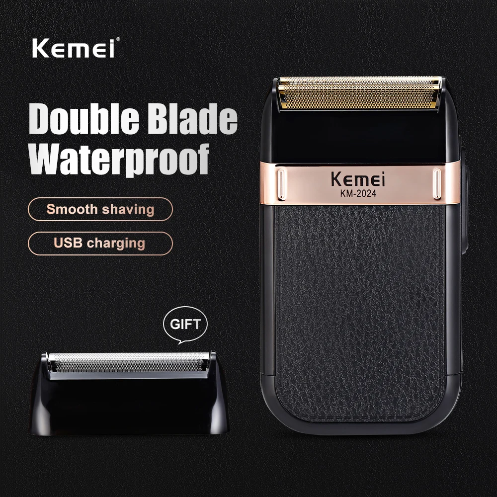 KM 1996 2024 5027 2026 T9 KEMEI Электробритва Kemei для мужчин Беспроводная Бритва с двойным
