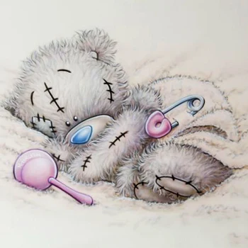 

Full Square/Round Drill 5D DIY Diamond Painting "Cartoon bear" Embroidery Cross Stitch 3D Home Decor