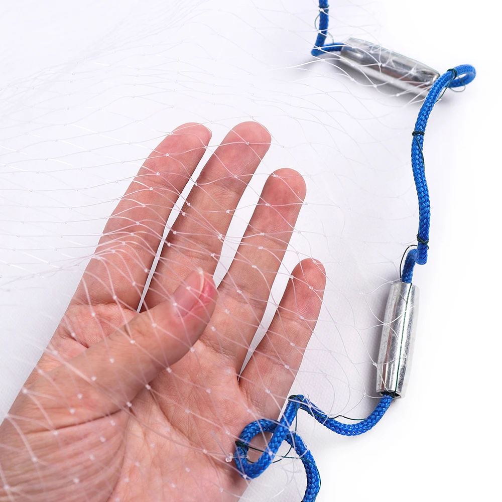 Price Lawaia Easy throw Cast Net Fishing Network Tool Diameter 240cm 480cm American Style Fishing Net Small Mesh Outdoor