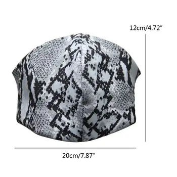 

Outdoor Women Fashion Snake Leopard Pattern Mask Anti-Dust Protection Mask 50JB
