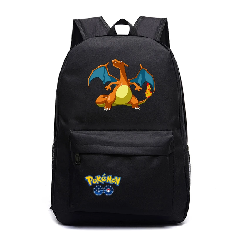 Plecak аниме рюкзак Пикачу сумка для ноутбука холст Sac Dos Mochila Pokemon 19-22 школьные сумки для девочек-подростков