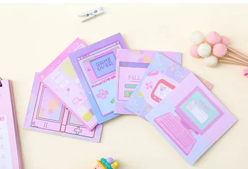 

Creative colorful Memo Pad Notepad Bookmark memo boards Label School Office Supply Escolar Papelaria Gift Stationery