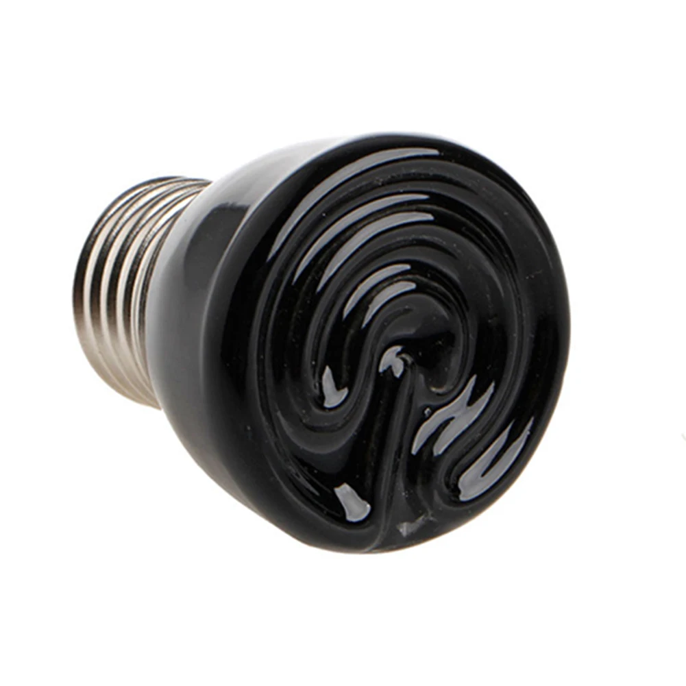 Far IR Mini Type Pet Breeding Emitter Lamp 25/50/75/100W Ceramic Light Heat Bulb