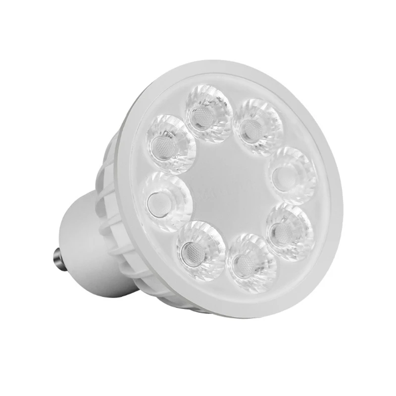 MiBOXERAC110V 220V GU10 MR16 4W RGB + CCT Светодиодный прожектор 2 4G пульт дистанционного