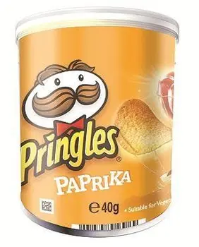 

12 X PRINGLES (SMALL) PAPRIKA 40g | 12 PACK BUNDLE