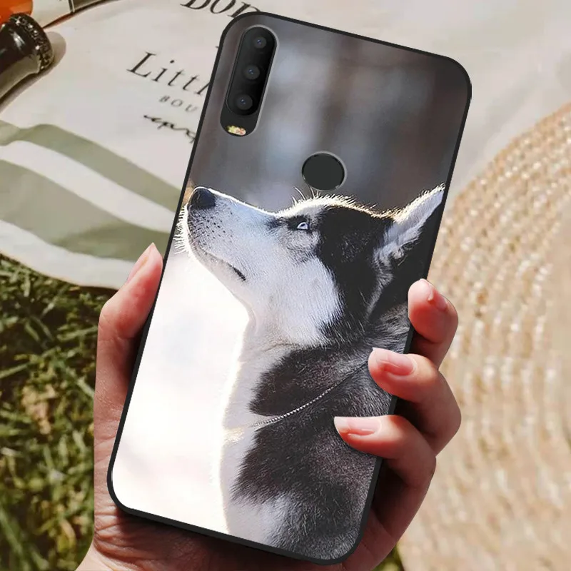 For Coque Alcatel 3X 2019 Case Silicon Back Cover Phone Case For Alcatel 3 X 3X 2019 Cases Soft bumper Funda 3X 2019 5048Y Bag glass flip cover Cases & Covers