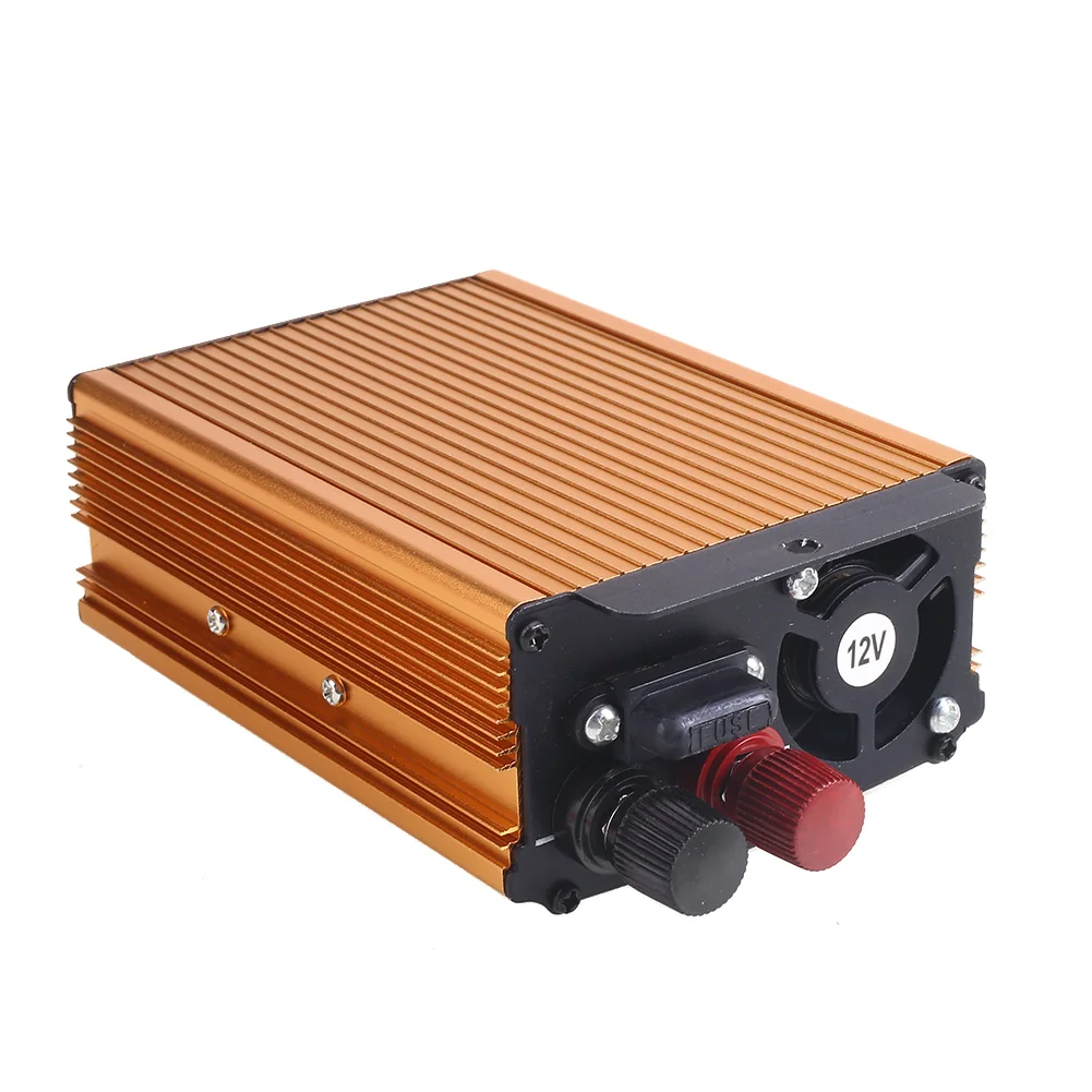 DC12V To AC220V Converter Car Inverter Adapter Premium Power Inverter for Aluminum