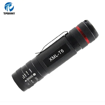 

Glare Flashlight XML T6 LED Flashlight Outdoor Emergency Flashlight Tactical Flashlight Camping and Hiking 18650 flashlight