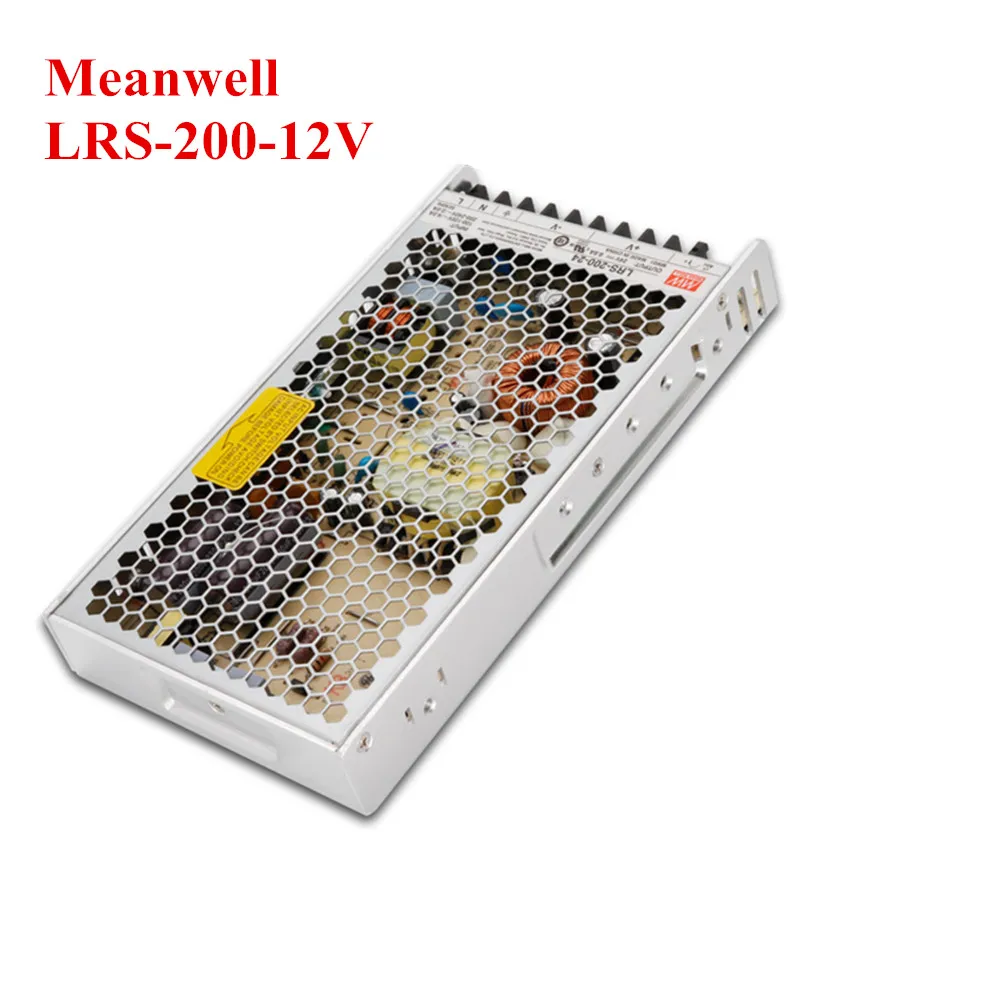 Цена товара MEAN WELL! LRS-200-5 5 V/12 V/24 V 40A meanwell LRS-200 200W один Выход переключение Питание
