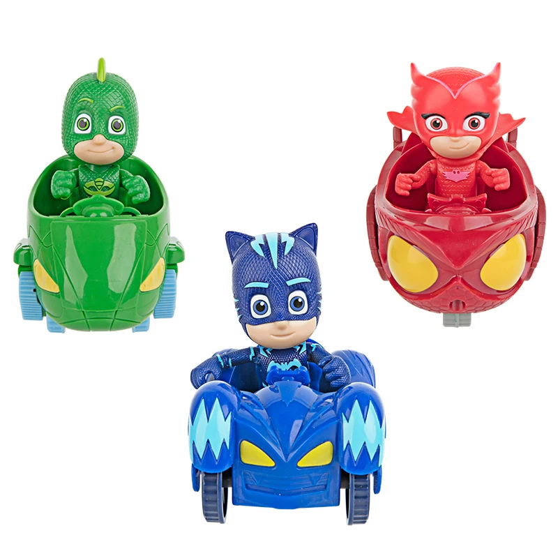 

Original PJ Masks Juguete Catboy Car PJMask action figure Kid Owlette Gekko Anime cartoon Figura Toys for Children Birthday Gift