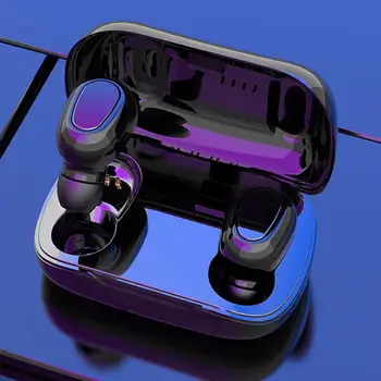 

TWS Bluetooth 5.0 Sports Sweatproof Charging Box Wireless HiFi In-Ear Earphones