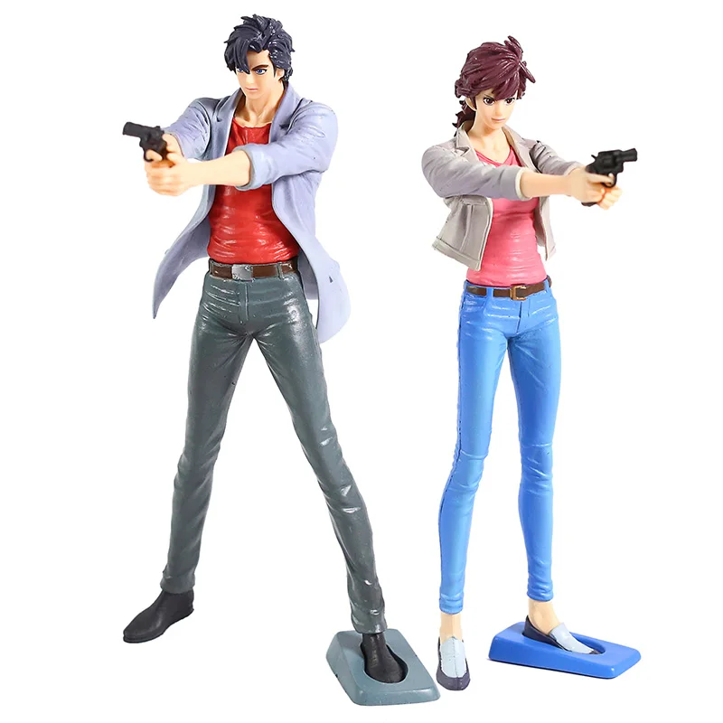 Персональная фигурка из ПВХ Creator X City Hunter Shinjuku Saeba Ryo / Makimura Kaori Коллекционная модель