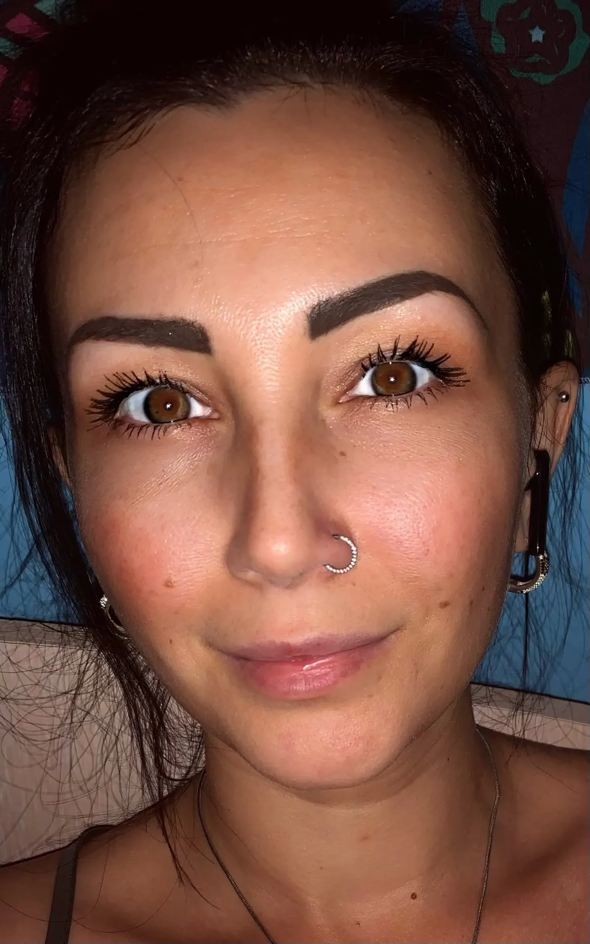 G23 Titanium Body Piercing Rings for Nose Ear Lip Septum Conch Daith Lobe Helix Tragus Cartilage 16G Hinged Clicker Segment Hoop - Image 6