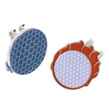 2 шт Мода сплав шапка с козырьком, Кепка клип с магнитный маркер мяча