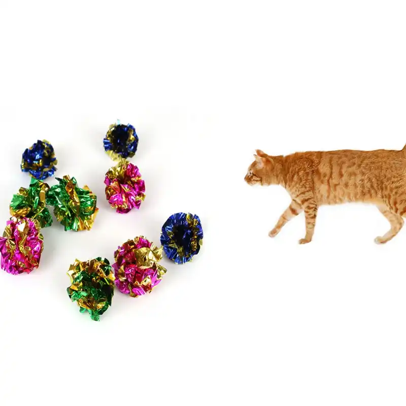 foil cat toys