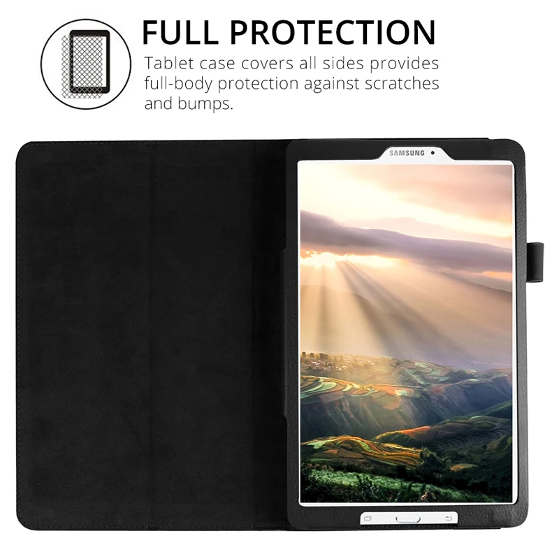 Чехол для Samsung Galaxy Tab E 9 6 T560 SM T561 тонкий раскладной Флип Стенд кожаный чехол из