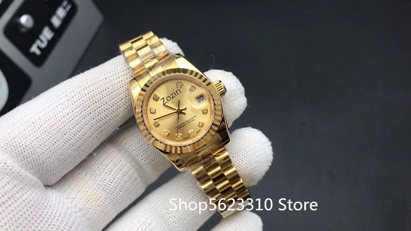 Классические роскошные Брендовые Часы datejust из нержавеющей стали для женщин и