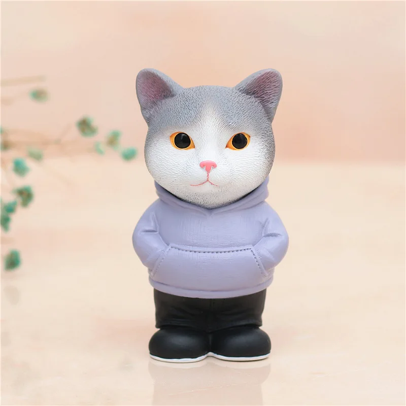 2393B Милая машина украшения Bobblehead собака кивая игрушки для щенка приборной панели автомобиля Декор для дома авто украшение интерьера аксессуары - Название цвета: 2393B