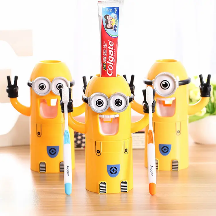 Держатель для зубной щетки MINIONS Human детский мультяшный держатель чашка чистки рта