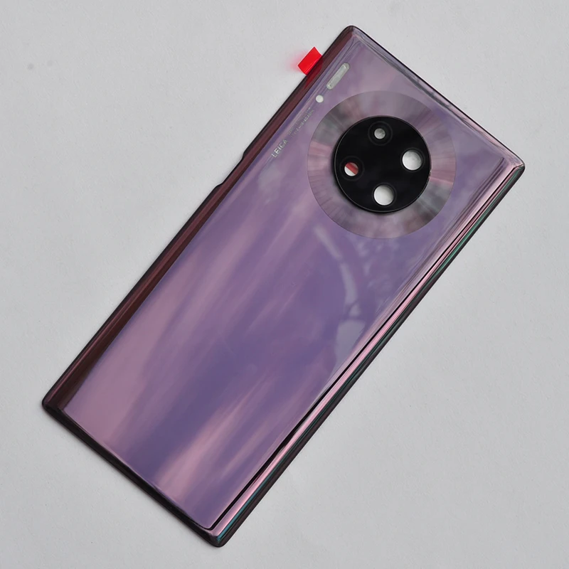 BINYEAE 3D стеклянный задний корпус крышка батареи для huawei mate 30 Pro задний Чехол с объективом камеры+ логотип