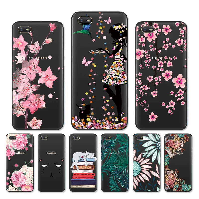 

Painted Case For OPPO A9 2020 A11X Case Transparent Clear Silicon Soft TPU Phone Cover For Oppo A1k CPH1923 Realme C2 Coque Capa