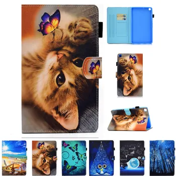 

Painted PU leather Magnetic Case For Samusng Galaxy Tab A 8.0 inch (2019) SM-T290 T295 T297 Cover Flip Tablet Stand Shell Cases