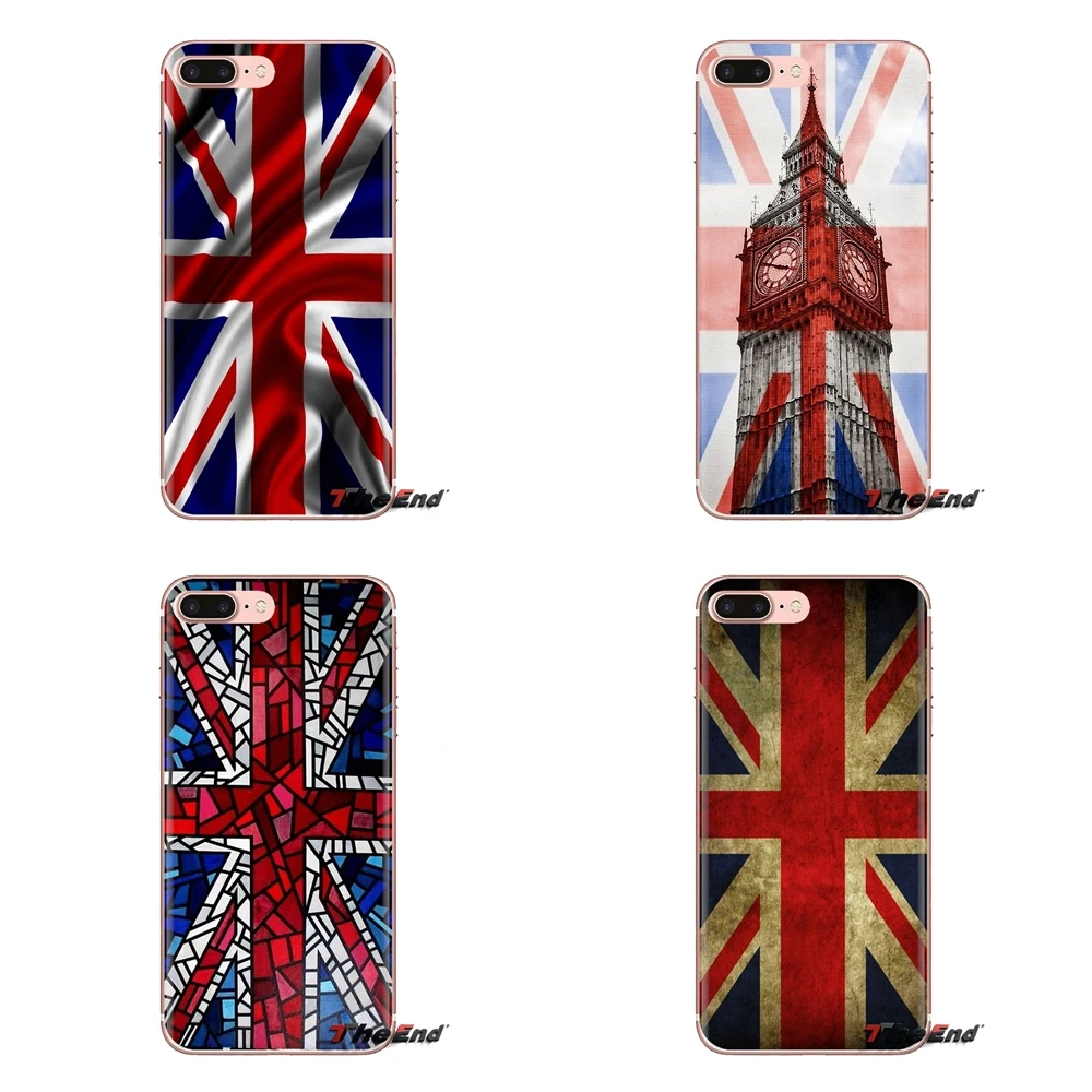 Soft Case Covers For Xiaomi Mi4 Mi5 Mi5S Mi6 Mi A1 A2 5X 6X 8 9 Lite SE Pro Max Mix 2 3 2S england british uk flag Union Jack |