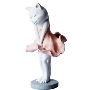 

Sculpture Self-Timer Cat Lovers Home Decoration Craft Resin Furnishing Wedding Figurines Morden Ornaments
