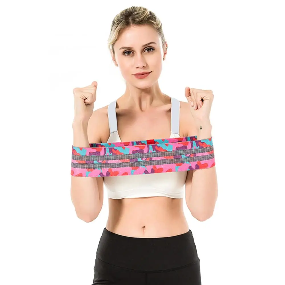 Yoga Crossfit Resistance Bands 5Level polyester Training Pull Rope For Sports Pilates Expander Fitness Gum Gym Workout Equipment