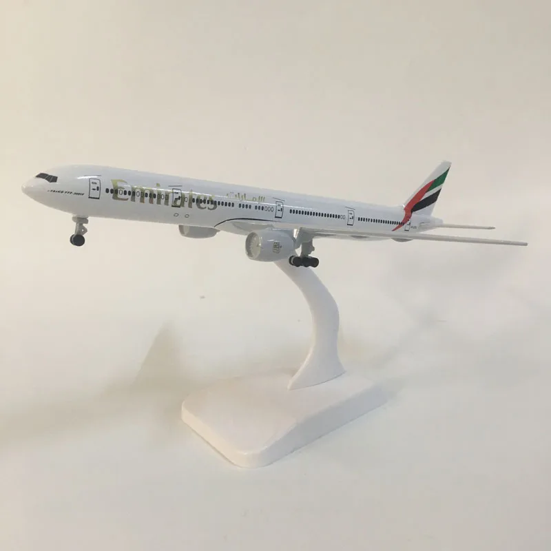 JASON TUTU 20cm Emirates Boeing 787 Plane Model Airplane Model Aircraft Model 1:300 Diecast Metal planes toys Gift Collect