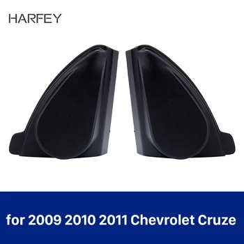 

Harfey 2pcs Car Autoradio Horn Refit Stereo Install Tweeter Refitting Boxes for Chevrolet Cruze 2009-2011 Audio Door Angle Gums