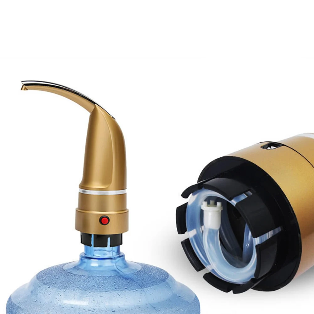 

Easy Pump Water To The Bottle Electric Water Dispenser With Rechargeable Battery Drinking Water Bottles Kitchen Items 2 Colors