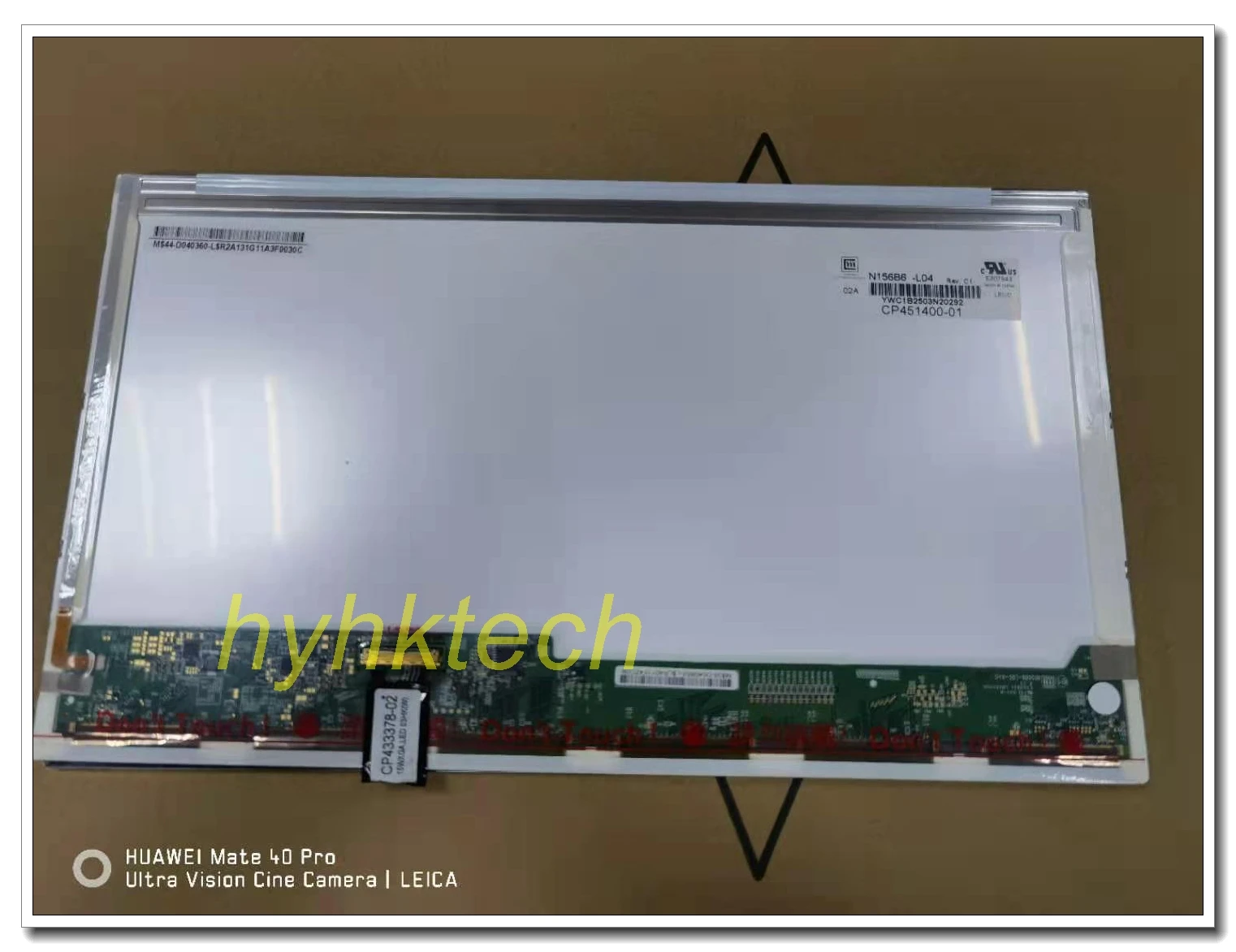 

Фотообои диагональю 15,6 дюйма, 1366*768 LVDS 40 контактов, новые и оригинальные
