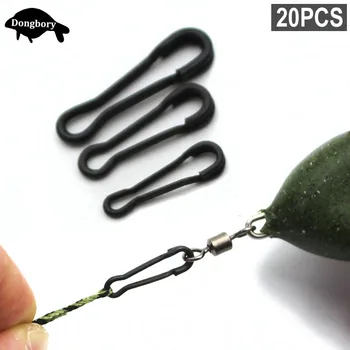 SPECIAL PRICE ❤️ 20PCS Carp Fishing Quick Links Quick Change Clip Kwik Link Swivels Snap Clips Connector for Carp Rig Terminal Tackle Accessories - discount item 29% OFF Sports & Entertainment